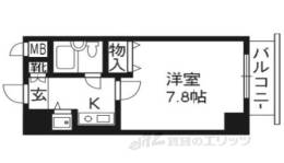 アクシルコート堀川今出川間取り図面