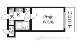 グランデール山科１０４号室間取り図面