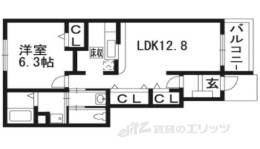 フランコリーヌ間取り図面