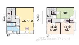貸家間取り図面