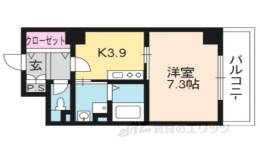 ヴァンヴェルデ西京極間取り図面