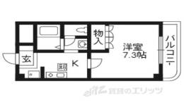 メゾン・ド・ソレイユ２間取り図面