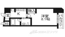 クリスタルグランツ京都高辻間取り図面