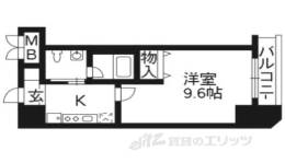 クリスタルグランツ京都高辻間取り図面