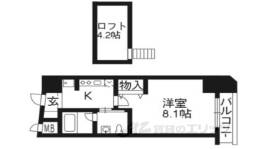 クリスタルグランツ京都高辻間取り図面