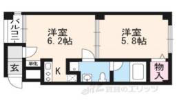 フィクトワール東山間取り図面