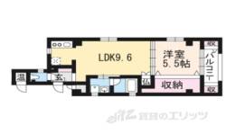 フィクトワール東山間取り図面