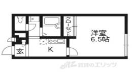 レオパレス大文字間取り図面
