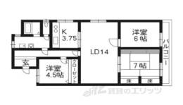 メゾン深草間取り図面