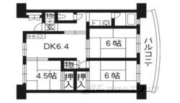向島団地６街区－１棟間取り図面