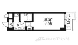 パラドール西院PART１間取り図面