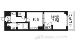 M・G HILLS四条河原町間取り図面