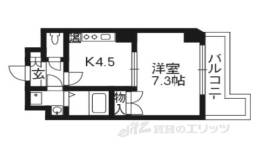 M・G HILLS四条河原町間取り図面