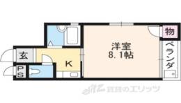 ハイツフラーデン間取り図面
