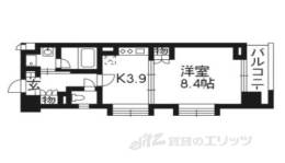 ベラジオ五条堀川間取り図面