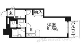 ライオンズマンション京都東堀川間取り図面