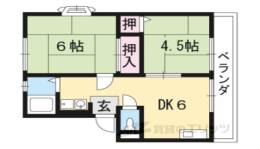 リバーサイド松室Ａ棟間取り図面
