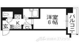 エステムコート京都烏丸間取り図面