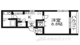 チコーベルメゾン東山間取り図面
