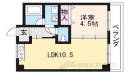 メゾン皇子が丘間取り図面