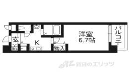 プレサンス京都二条城前風雅間取り図面