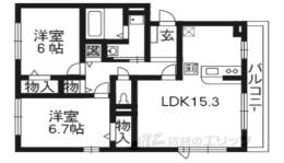 ガーデンヒル間取り図面