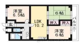 岩間口ハイツ間取り図面