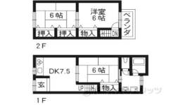貸家間取り図面