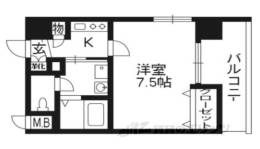 プレサンス京都三条大橋雅殿間取り図面
