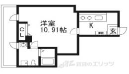 祇園ケントビル間取り図面