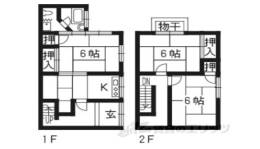 貸家間取り図面
