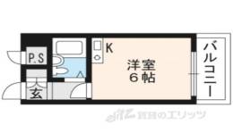 朝日プラザ深草間取り図面