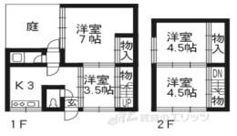 貸家間取り図面