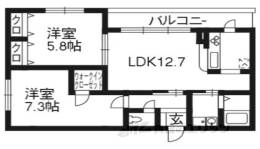 セピアコート２間取り図面
