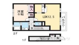 モンヴィーナスＣ棟間取り図面