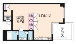 ディスティ桃山間取り図面