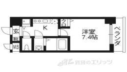エスライズ京都河原町間取り図面