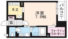 サンセール浜大津間取り図面