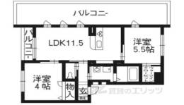 シャーメゾンＵＮ（Ｂ棟）間取り図面