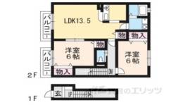 モンソレーユＣ棟間取り図面