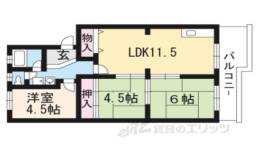 １’ＳＴ　ヴァンサン館間取り図面