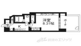 プラネシア京阪出町柳間取り図面
