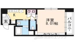 プラネシア京阪出町柳間取り図面
