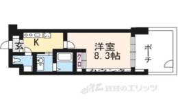 プラネシア京阪出町柳間取り図面