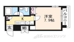 プレサンスNEO京都烏丸間取り図面