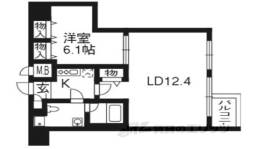 プレサンスNEO京都烏丸間取り図面