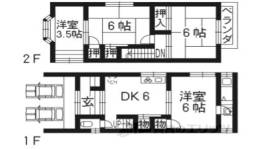 貸家間取り図面