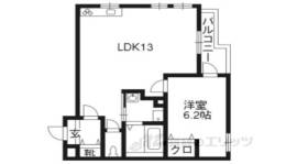 グリーンヒル下鴨本通間取り図面