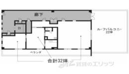 エグザス伏見（テナント）間取り図面