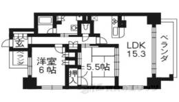 御所西夷川町アーバンライフ間取り図面